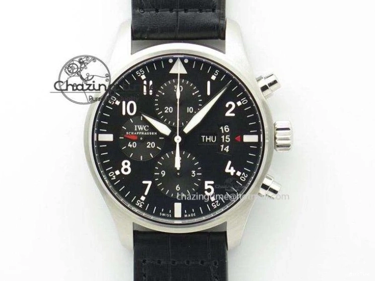 MIROTIME 0519 Ingeniuer St.Laurens SS Black Dial MKF 1:1 V2 Best Edition On Black Leather Strap A Functional 7351